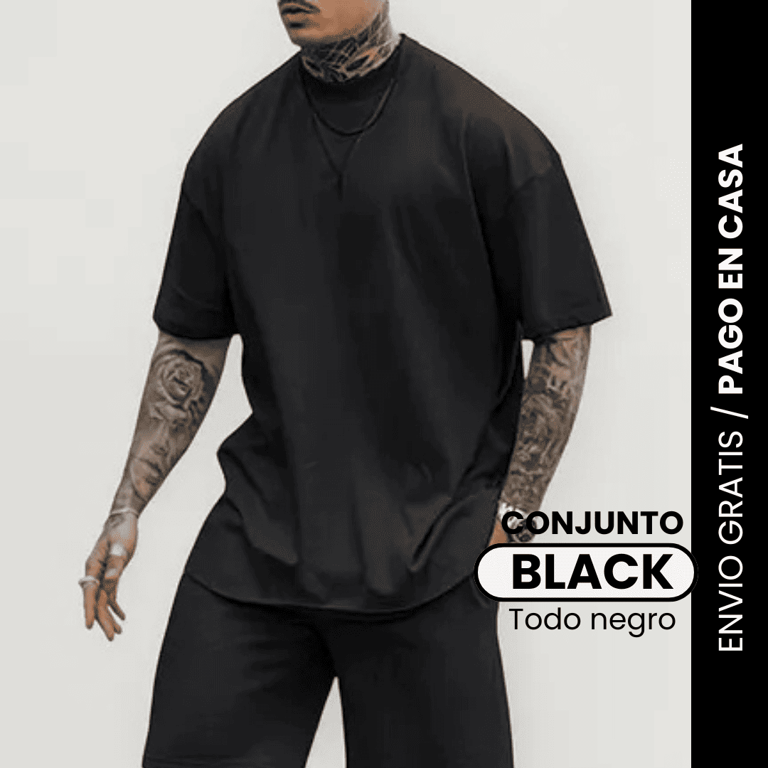 Conjunto Oversize Premium (Camisa + Pantaloneta)