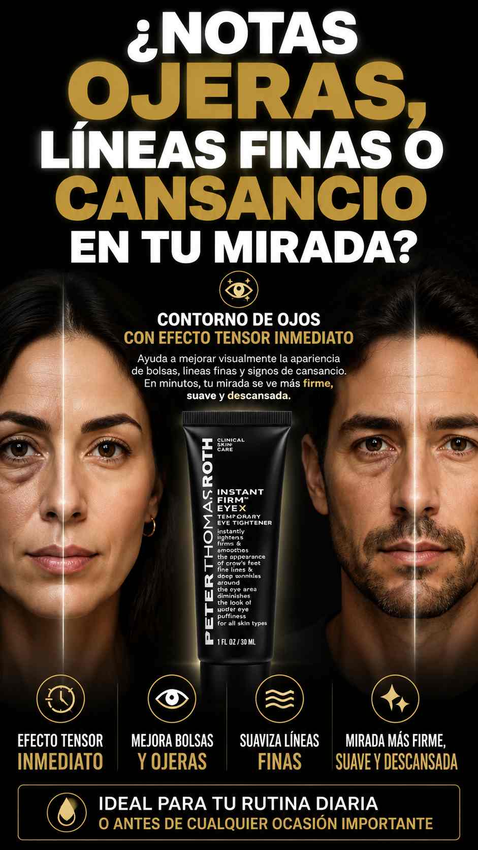 Peter Thomas Roth | Mirada más firme y descansada | Garantía de 60 días