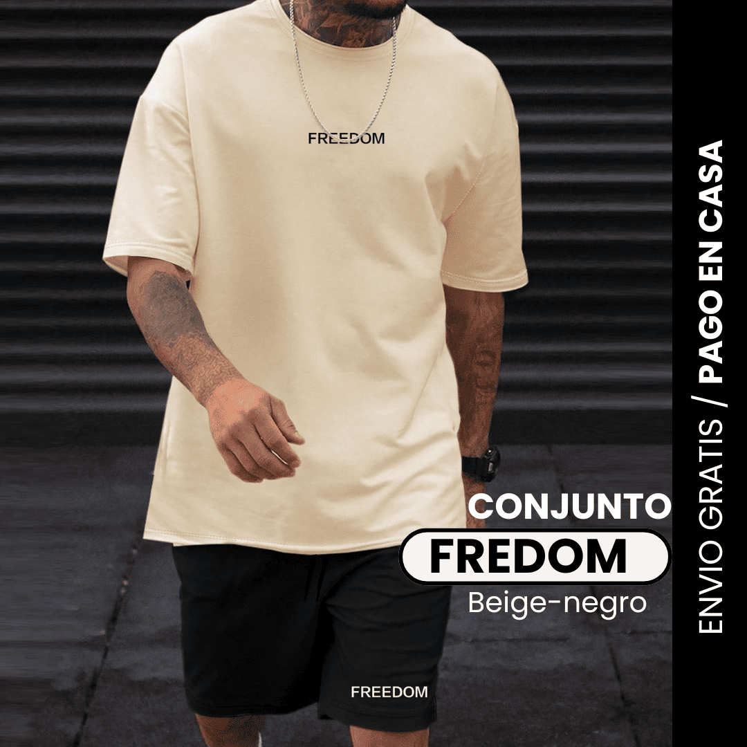 Conjunto Oversize Premium (Camisa + Pantaloneta)