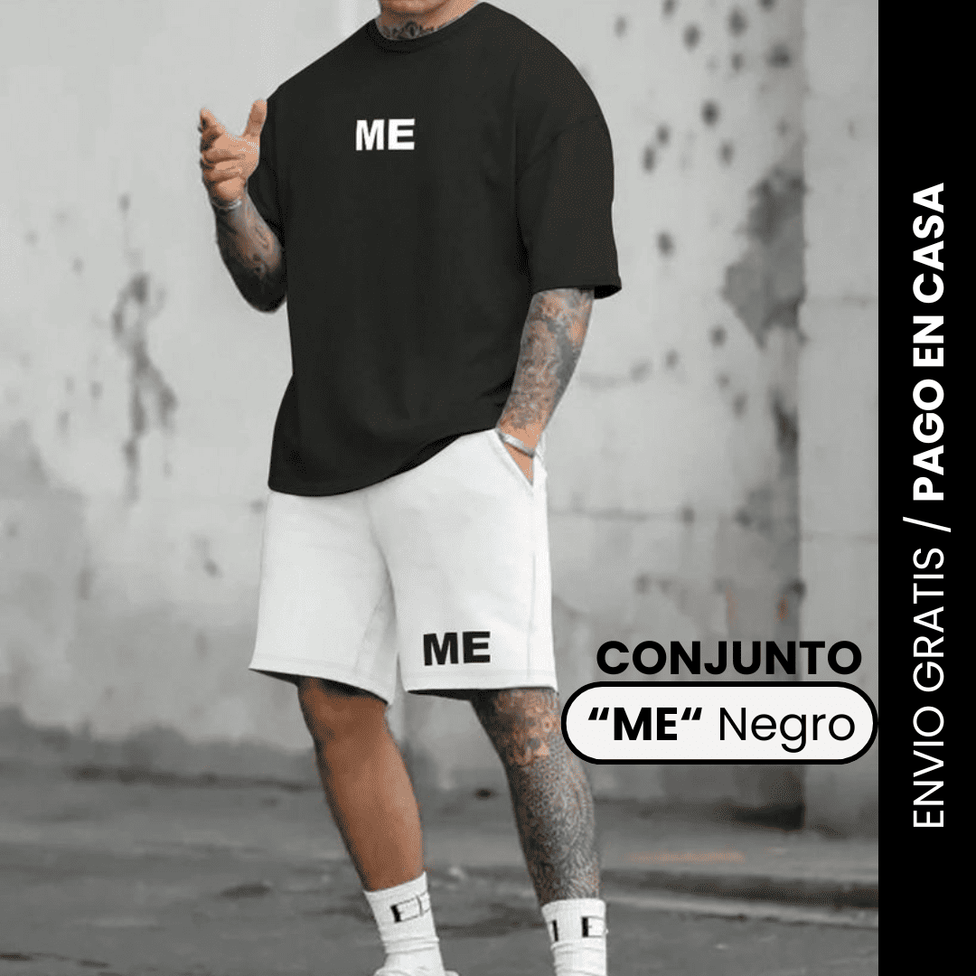 Conjunto Oversize Premium (Camisa + Pantaloneta)