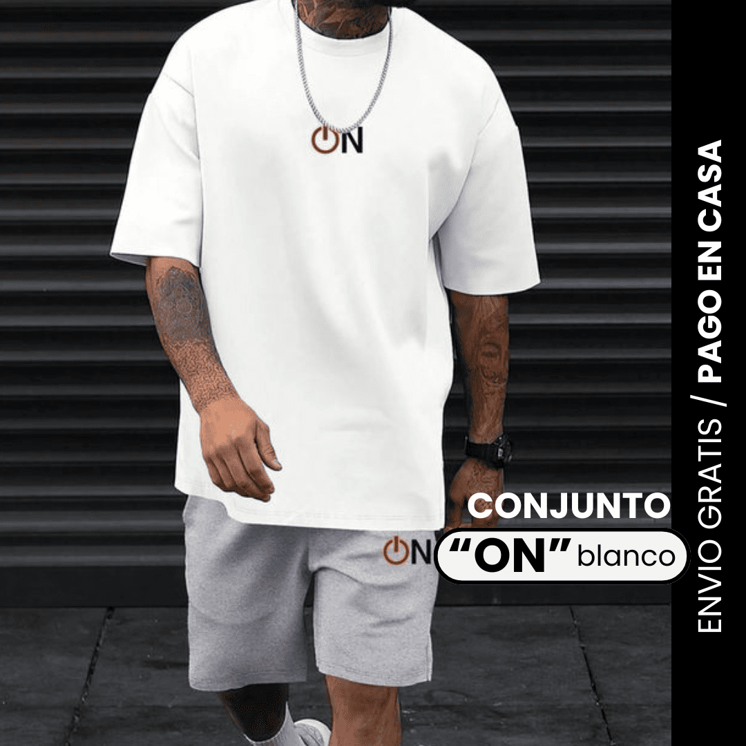 Conjunto Oversize Premium (Camisa + Pantaloneta)