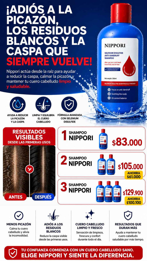 NIPPORI™ | Limpieza Profunda, Frescura Duradera y Más Comodidad + 90 Días de Garantía ✅