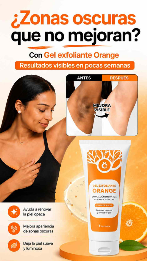 Gel Exfoliante Orange Premium™+60 dias de Garantia