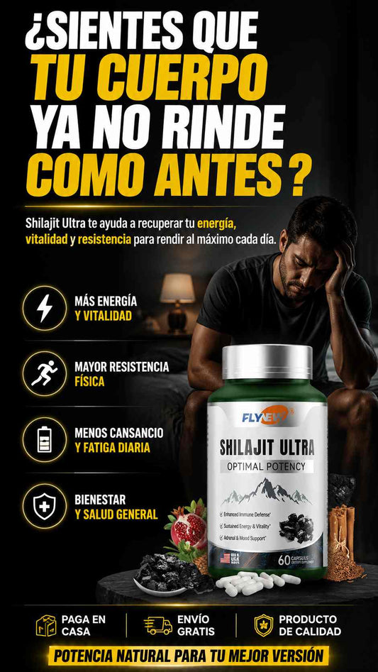 Shilajit Ultra – Energía y Vitalidad Diaria con 90 Días de Garantía