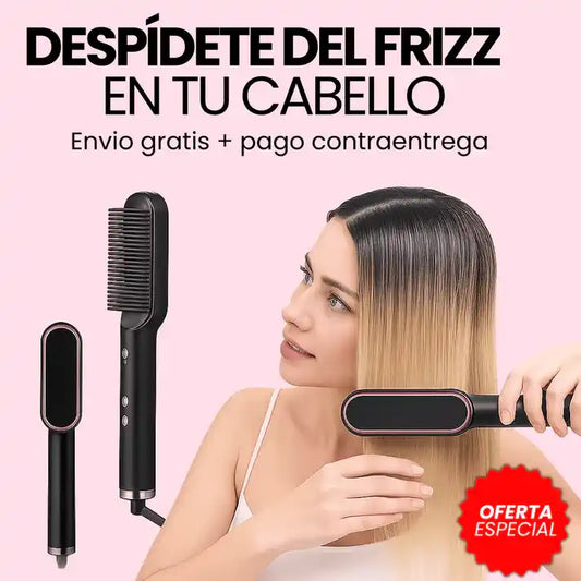 GlowBrush® | CEPILLO ALISADOR 2 EN 1 (+Ebook gratis)